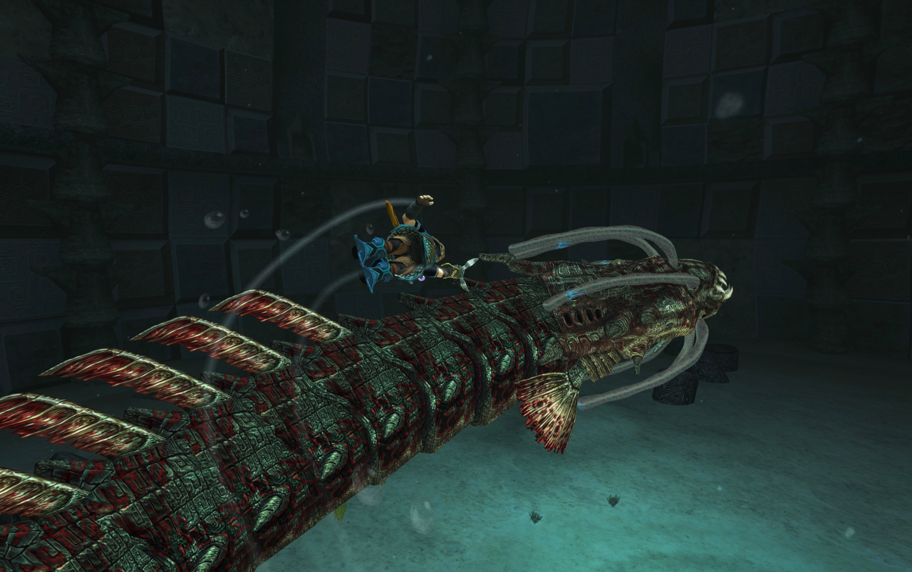 Swimming Clawshot